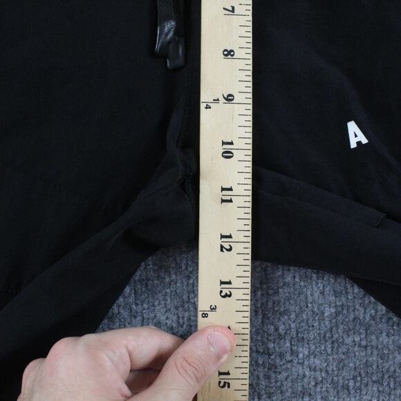 Asrv Pants Men Large Tetra Lite Tech High Rib Jogger Black DSG 0690 Gym Workout - Picture 9 of 13